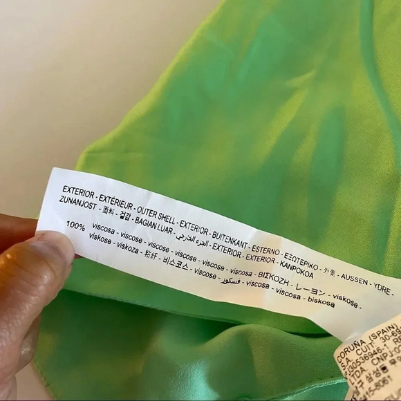 Zara SATIN EFFECT CROP TOP - Picture 12 of 16